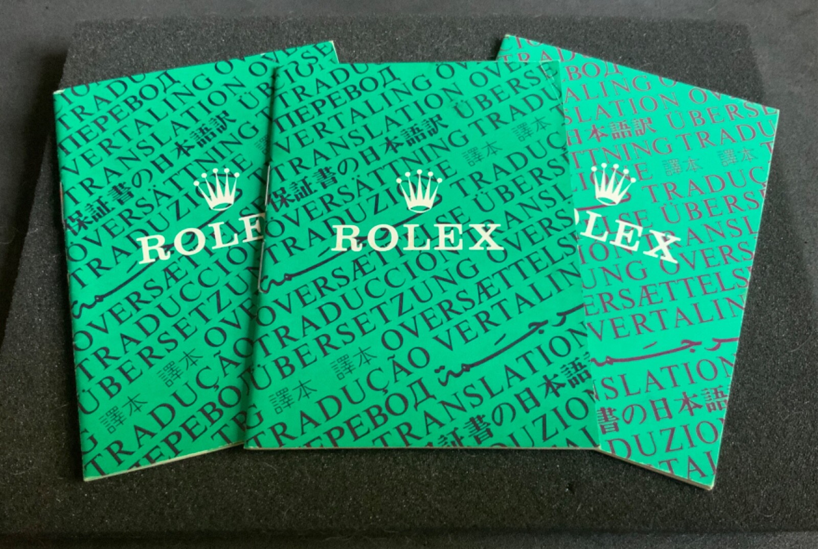 Authentic ROLEX TRANSLATION Booklet 1986-1997 Choose Date For GMT Daytona Sub…