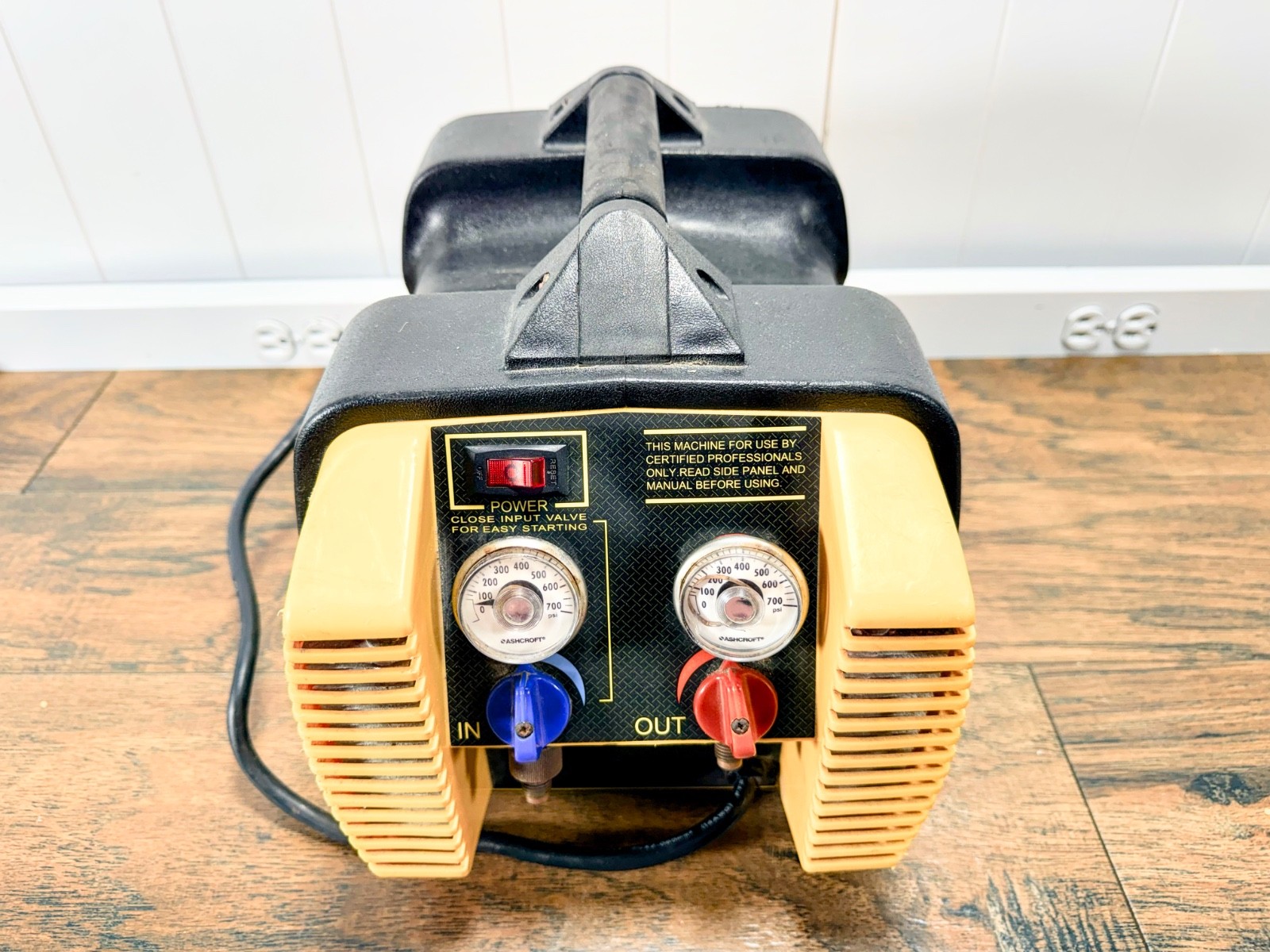 PLEASE READ Appion G5 Twin Refrigerant Recovery Machine G1125