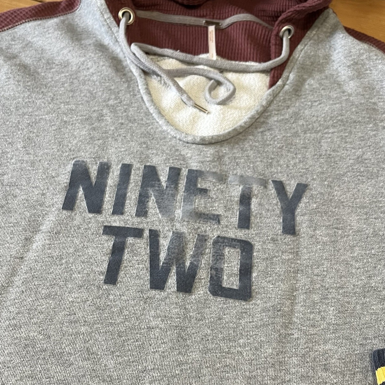 FREE PEOPLE Naomi Hoodie *Small* Ninety Two Retro Oversized Sweatshirt