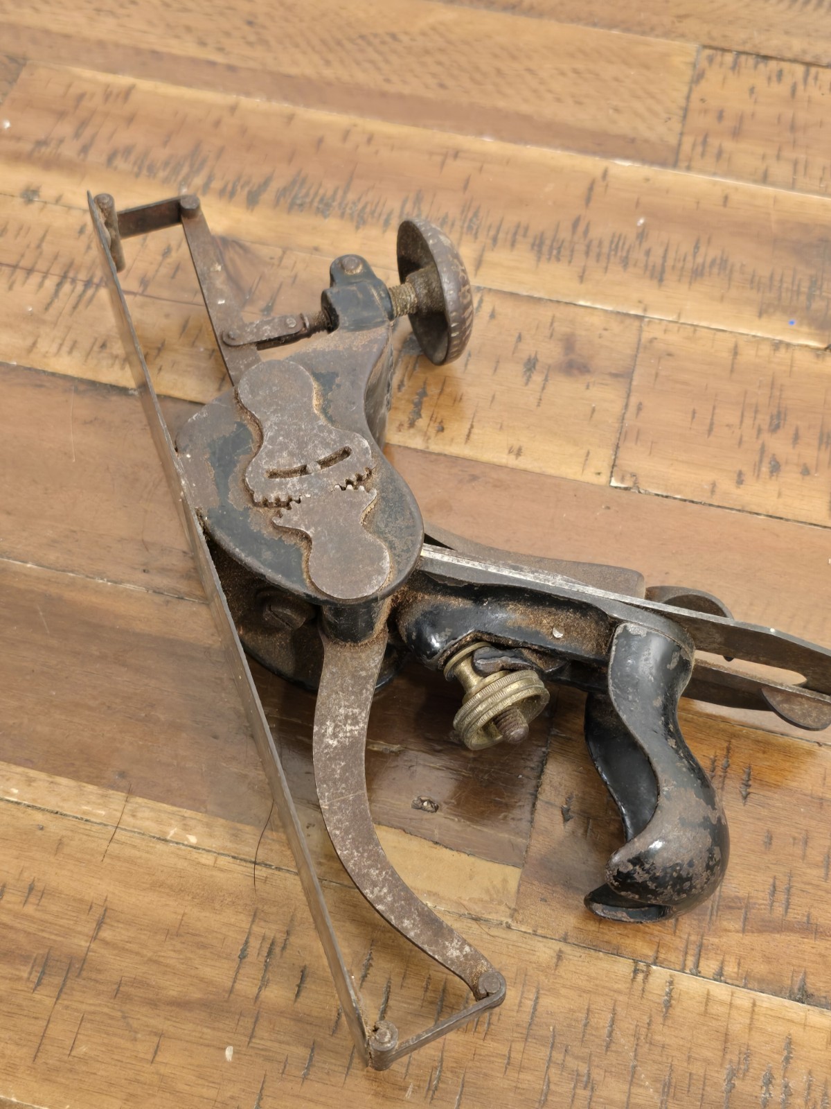 Antique STANLEY Rule & Level Co No 113 Compass Plane Unique