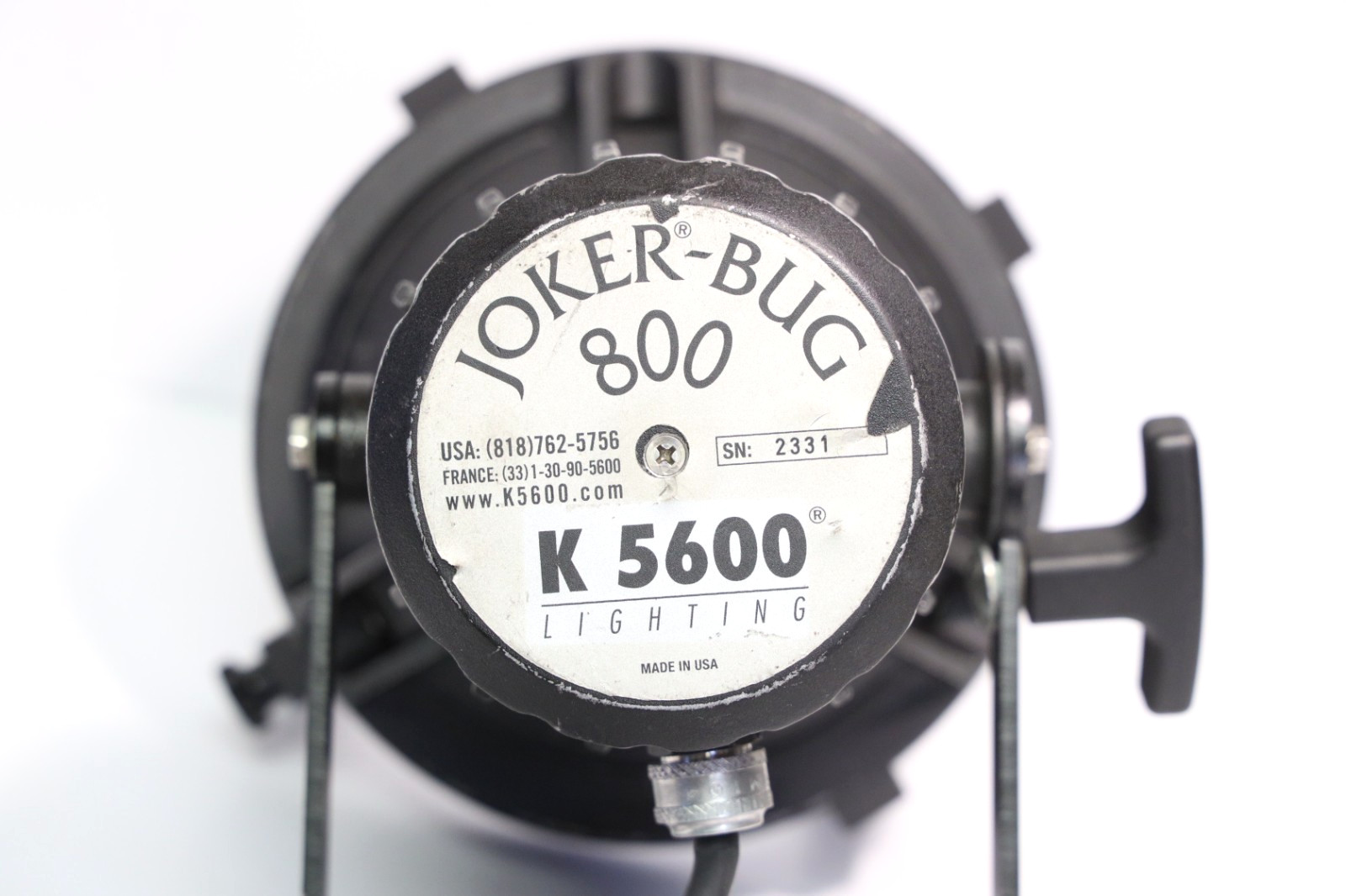 K 5600 Joker-Bug 800 Watt par lamp head Complete Kit