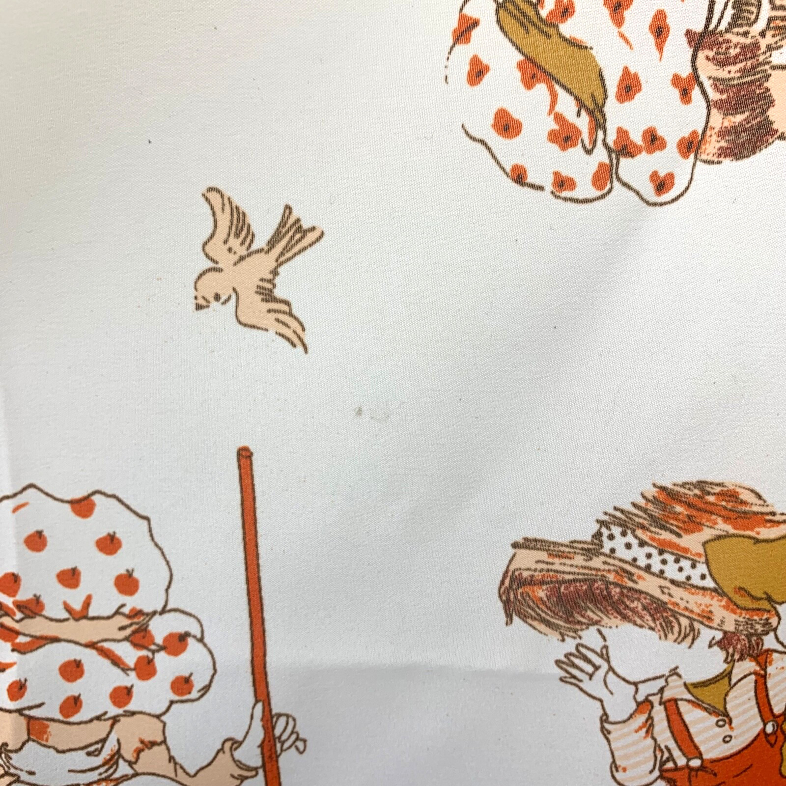 Nasharr Freres Vintage 70's Scarf Bandana Hollie Hobbie Like Boy Girl 21" Square