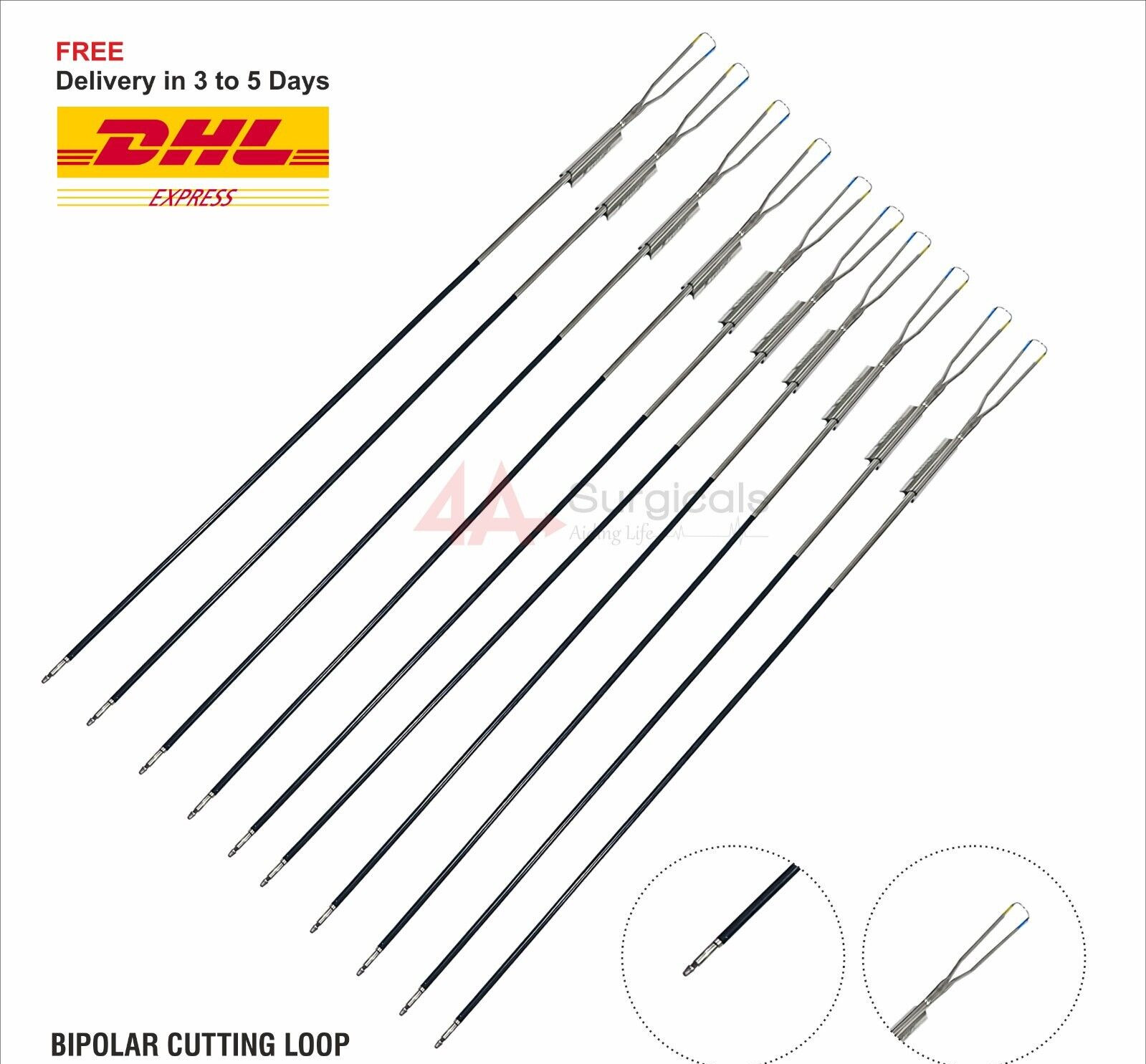 4A BIPOLAR CUTTING LOOP SINGLE STEM PACK OF 20