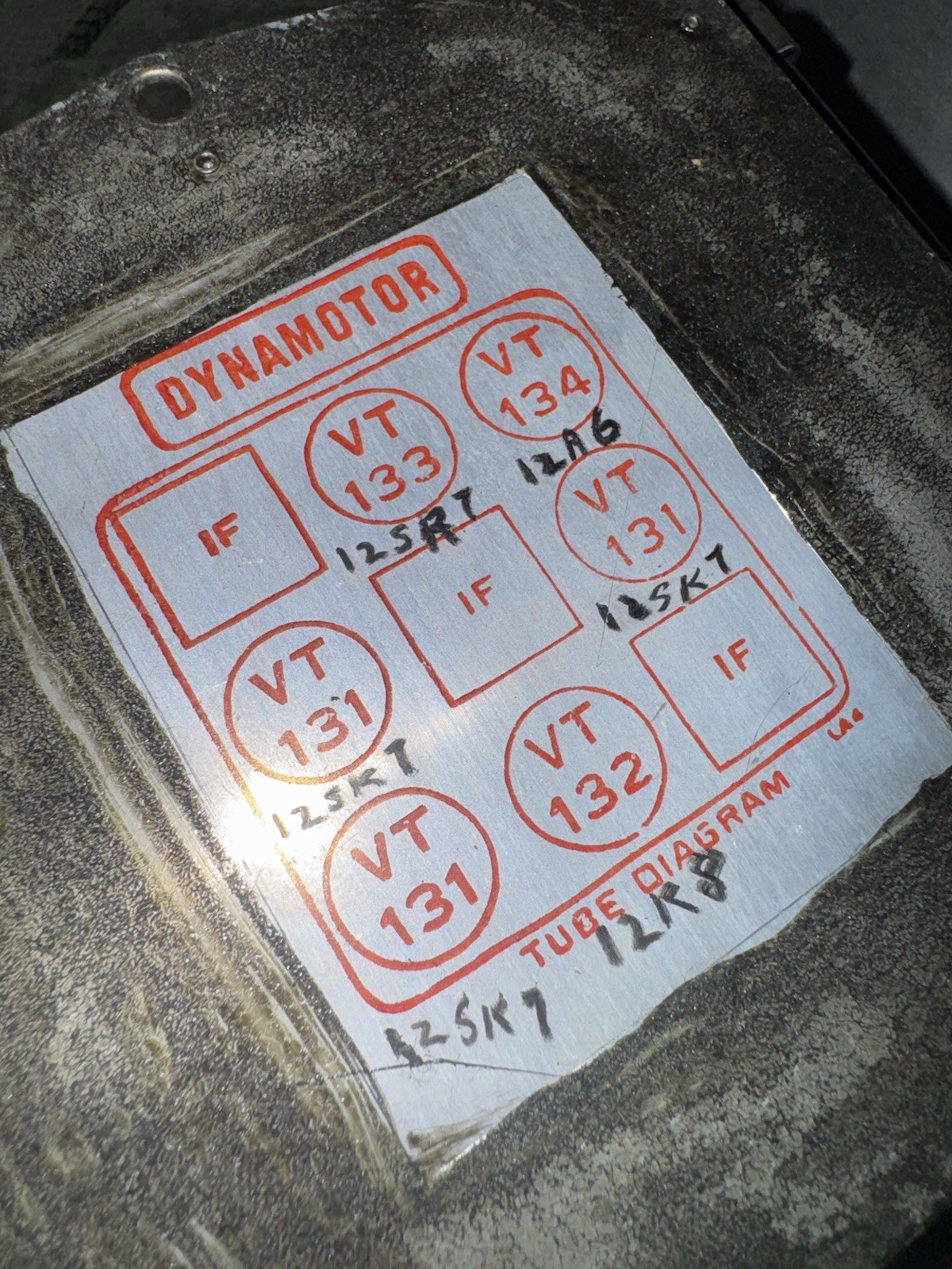 RCA BC-455 BRadio Receiver – U.S. Signal Corps – WWII – ( No tested )