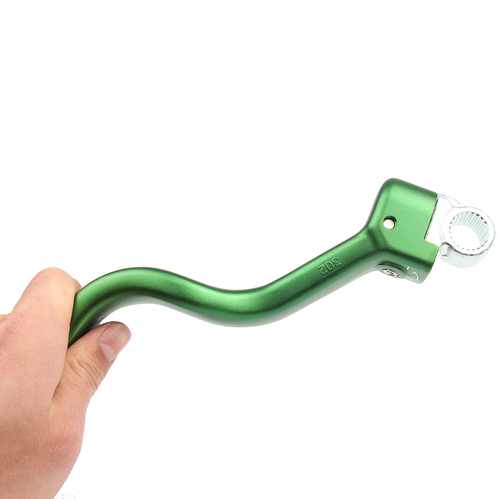 NEW FOR KAWASAKI KX450F KICK START STARTER LEVER PEDAL GREEN 2008-2015