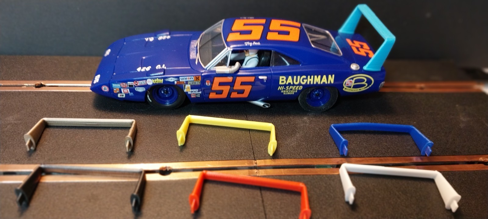 Simmonized - Carrera 132 Dodge Charger Daytona Replacement Wing