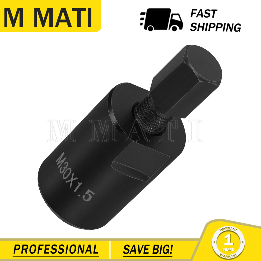 30mm x 1.5mm RH Female Flywheel Puller For Kawasaki KLF300 Bayou 300 1986-2004