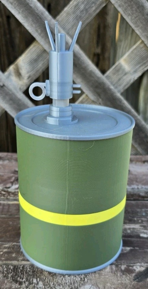 U.S. Vietnam War Landmine 3D Printed Prop/ Replica