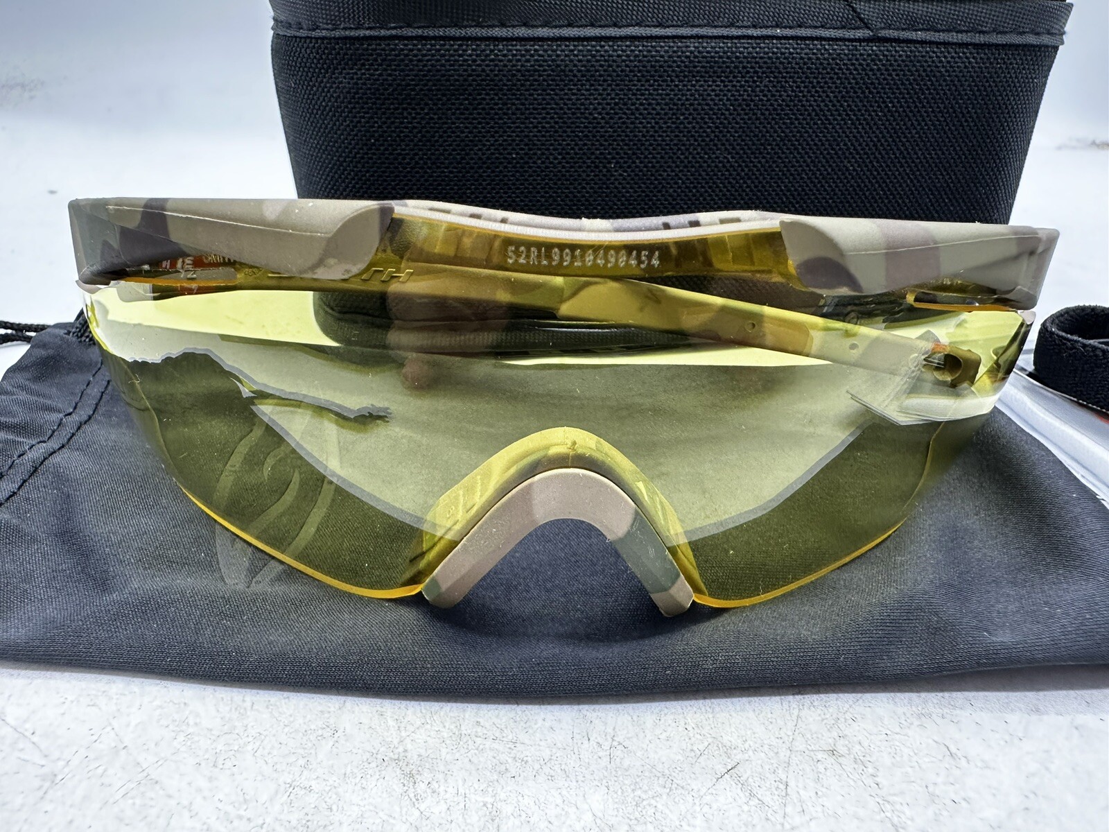 Smith Optics AEGIS Frame, Yellow Lens Shooting Glasses Multicam OCP APEC