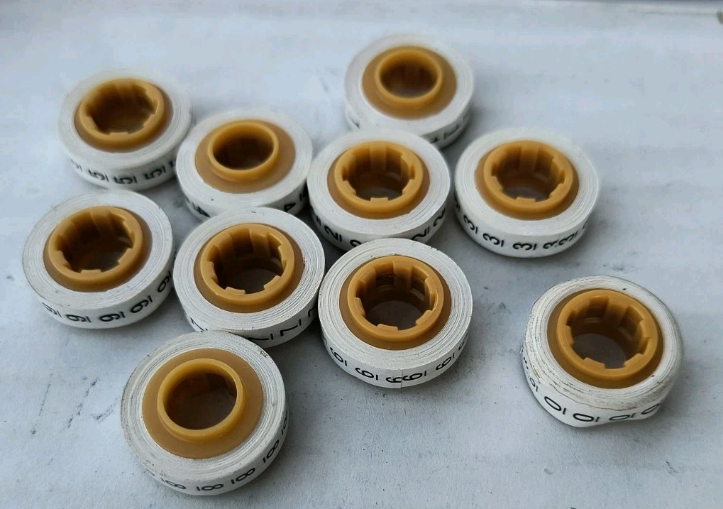 3M ScotchCode Wire Marker Tape SDR, Refill Roll, 10 Rolls, Numbers 0-9