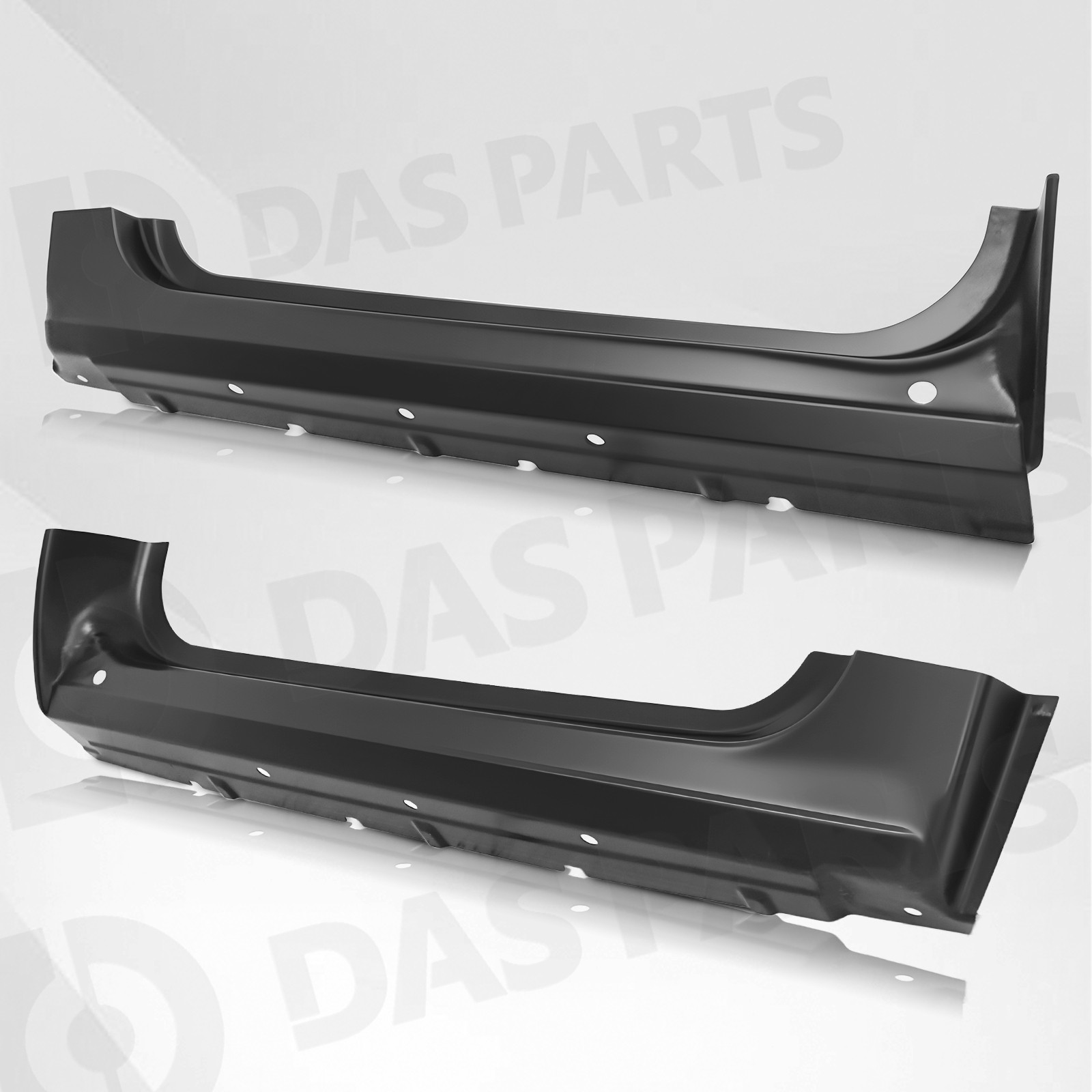 Outer Rocker Panels For 07-13 Chevy Silverado Sierra Regular Standard Cab 2Dr