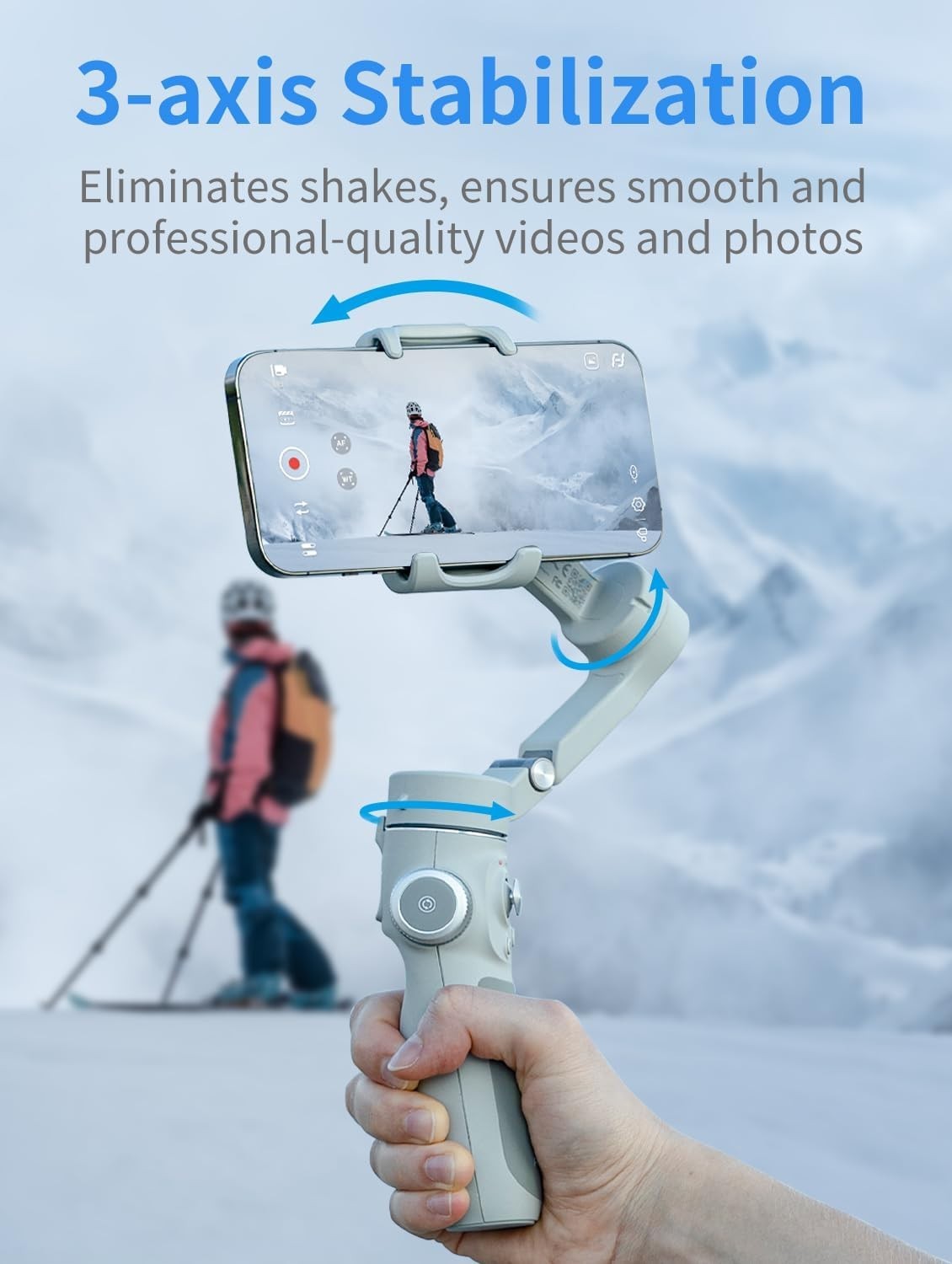 Feiyu VB4SE 3-Axis Compact Handheld Smartphone Gimbal Stabilizer Bluetooth, APP