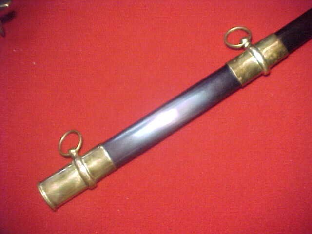 US MODEL 1850 STAFF & FIELD OFFICERS SWORD W/SCABBARD ~ QUALITY REPRODUCTION