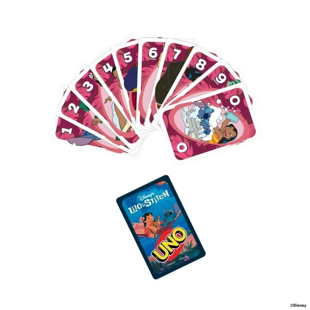 UNO Disney’s Lilo and Stitch Card Game for Kids & Family Night