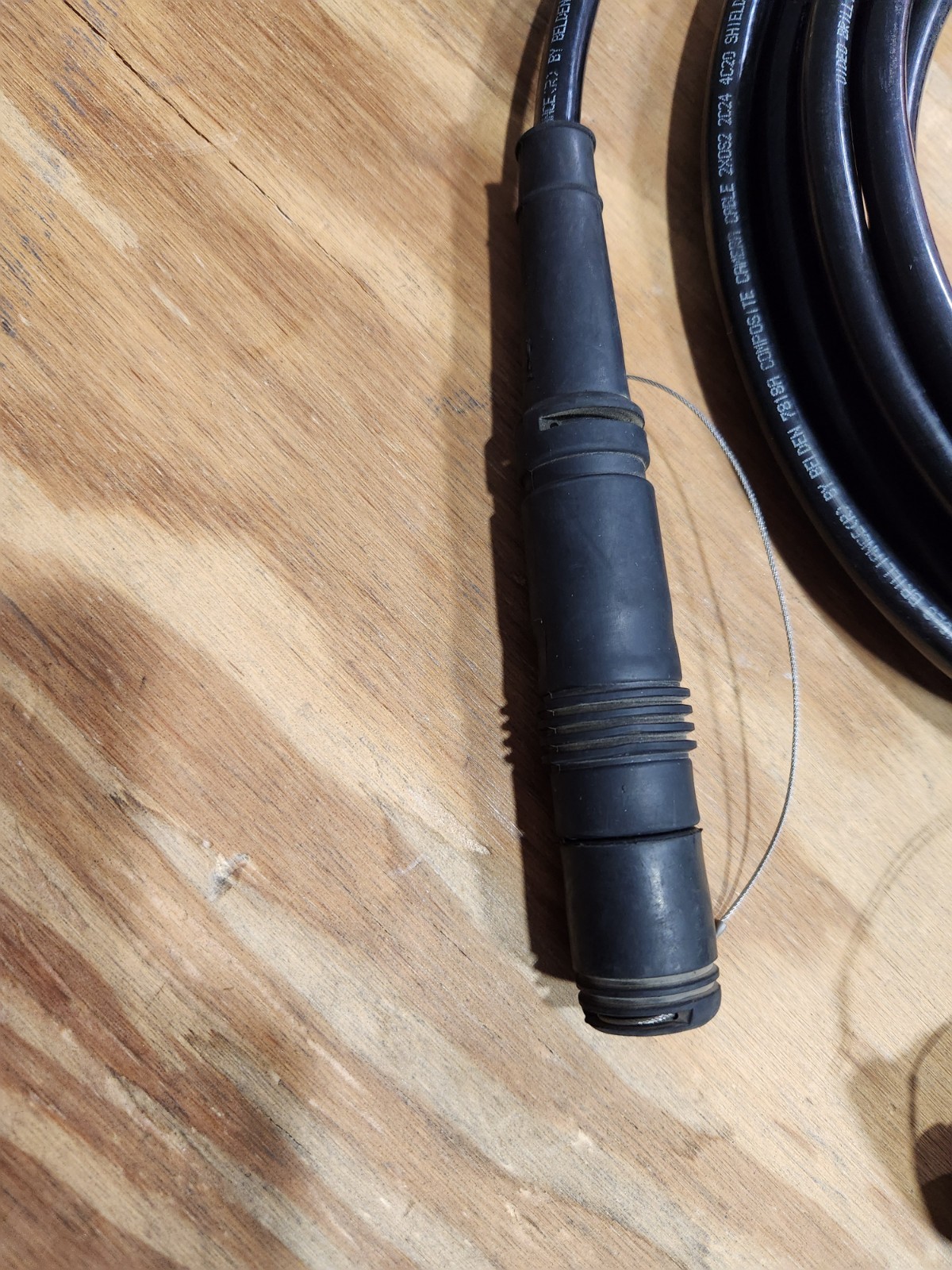 25' Berlden 7818A SMPTE 311M LEMO PUW/FUW High Def Camera Hybrid SM Fiber Cable