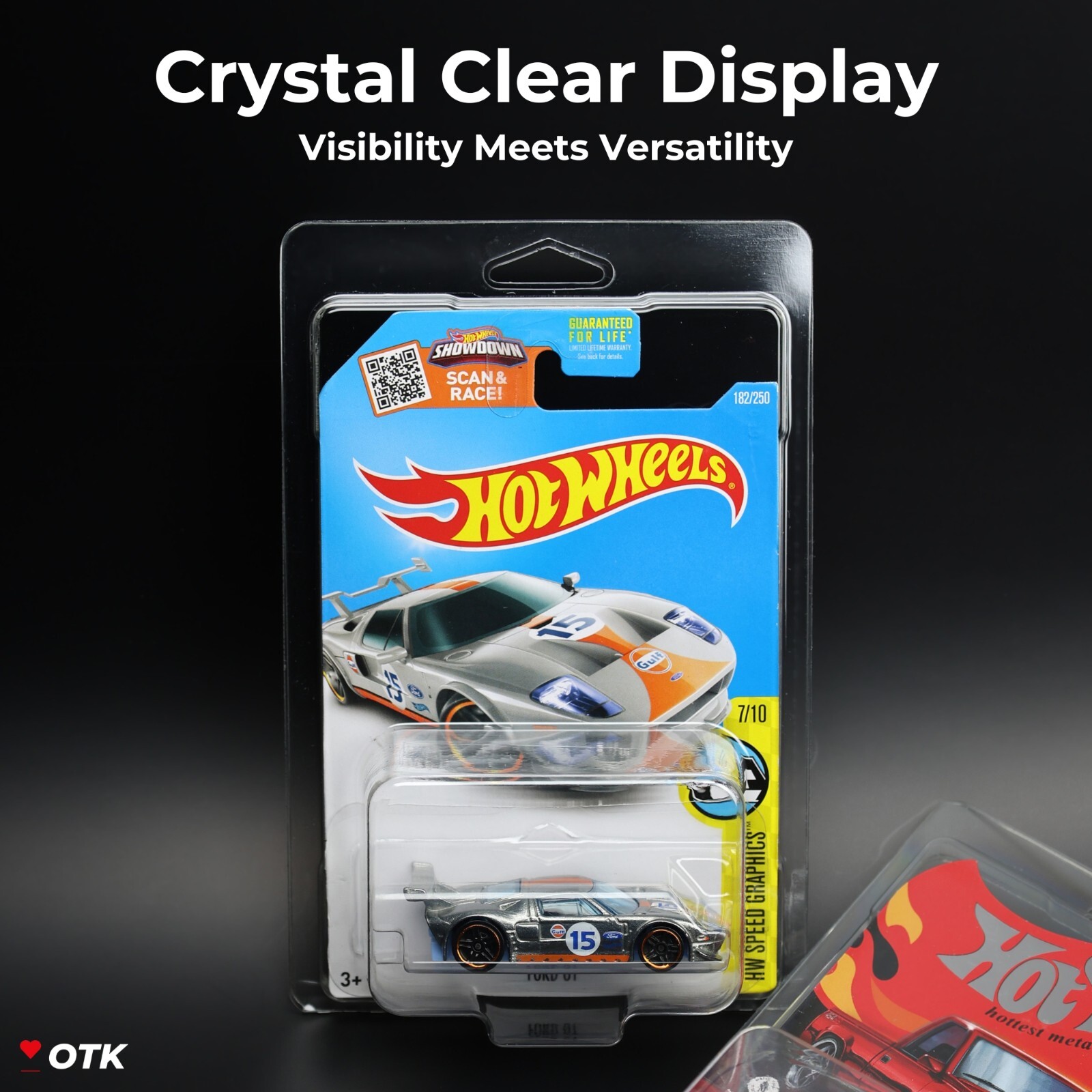 48-Pack Mainline Standard Protector Case Storage for Hot Wheels and Matchbox