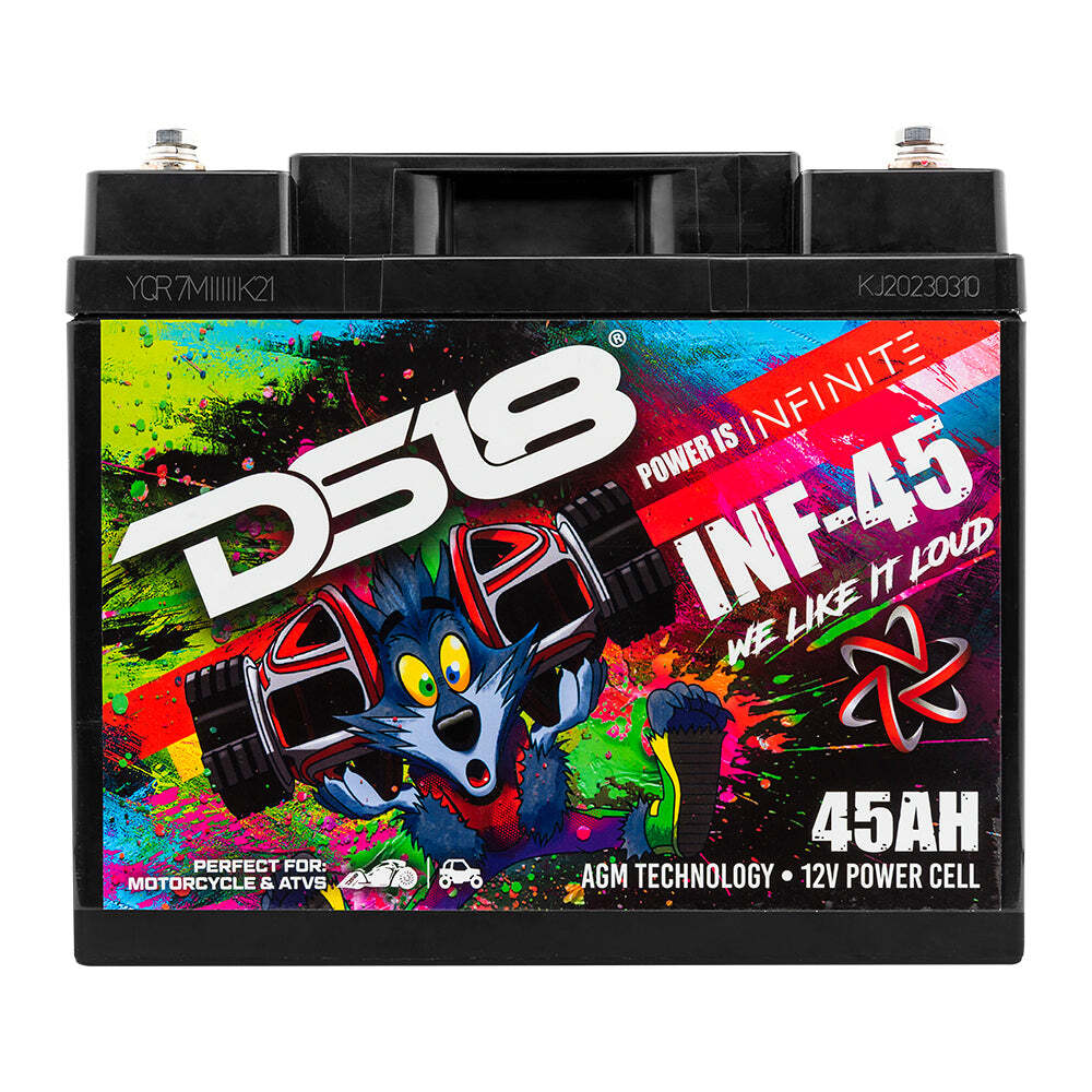 DS18 INF-45AH INFINITE 45 AH 1500 Watts AGM Power Cell 12 Volt Battery