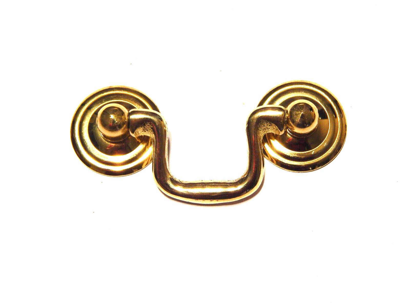 Vintage Drawer Pull 2 Inch Center Mounting Cast Brass