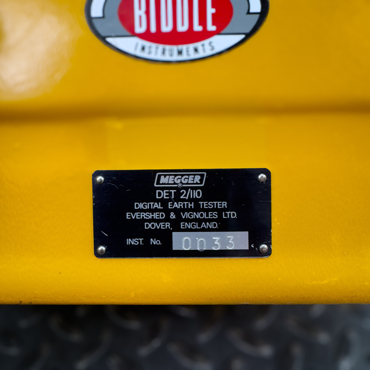 Biddle Megger DET 2/110 - Digital Earth (Ground) Tester