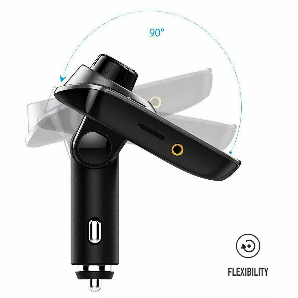 Bluetooth Car Kit MP3 Player FM Transmitter Wireless Radio Adapter USB Charger