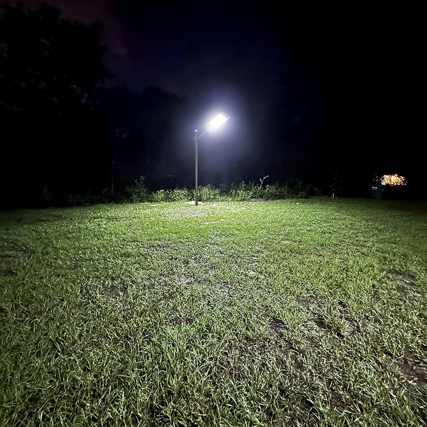 Gefolly Solar Street Lights Motion Sensor Lamp Commercial Dusk To Dawn Road Lamp