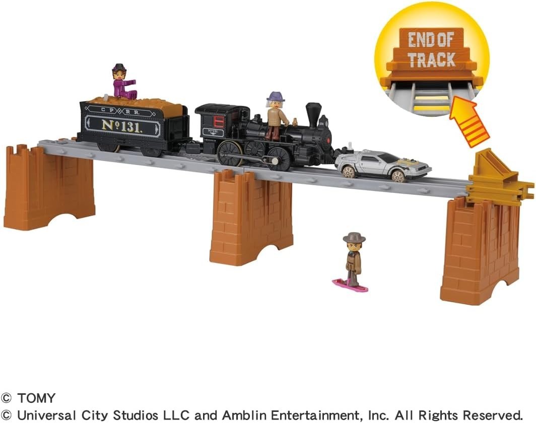 Takara Tomy Plarail Back to the Future Part 3 Steam Locomotive No. 131 NEW