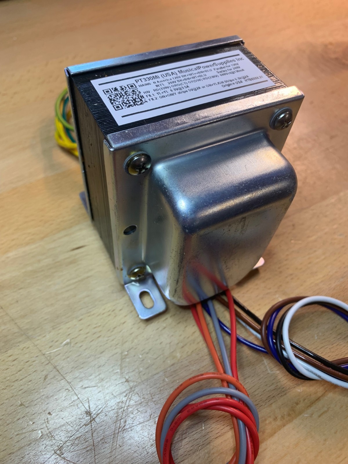 PT330Mi-TUBE AUDIO POWER TRANSFORMER for TUBE AUDIO (660Vct) x 130mA