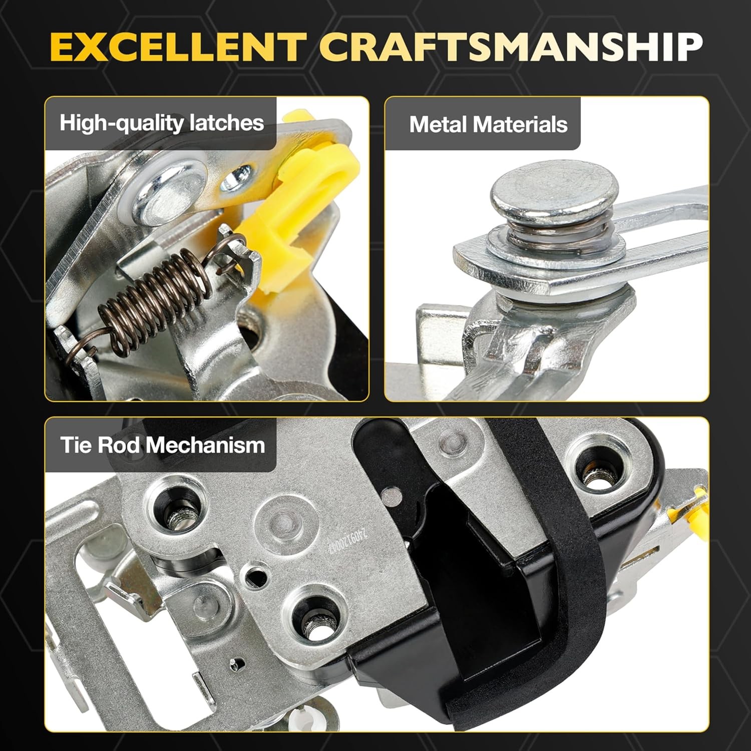 69310-04010 Front Right Door Lock Latch Actuator Compatible with Toyota Tacoma 1