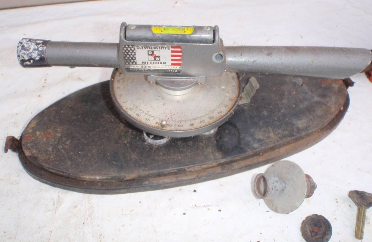 Vintage David White Instruments Transit Level