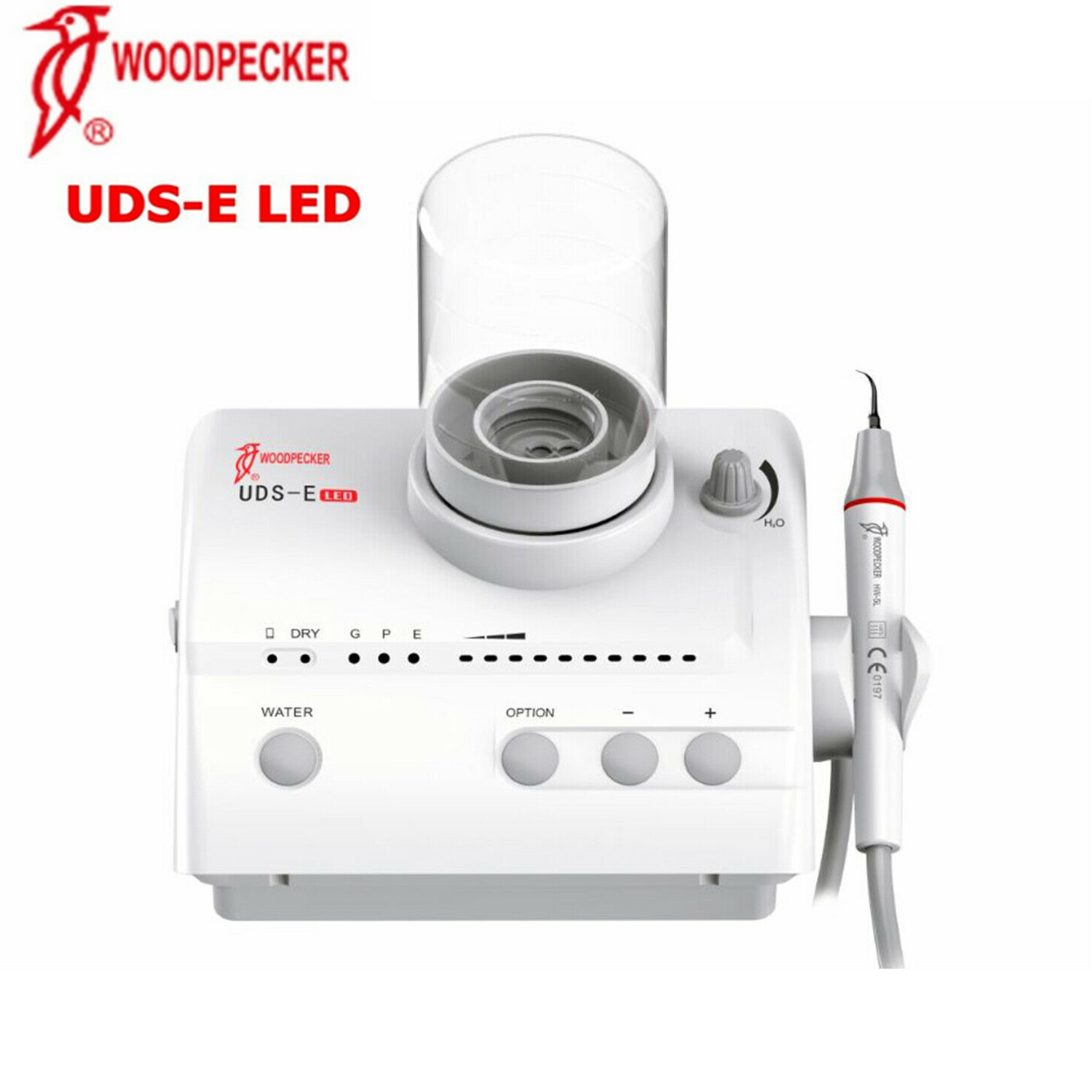 100% Woodpecker UDS-E LED Dental Ultrasonic Piezo Scaler Handpiece 110V