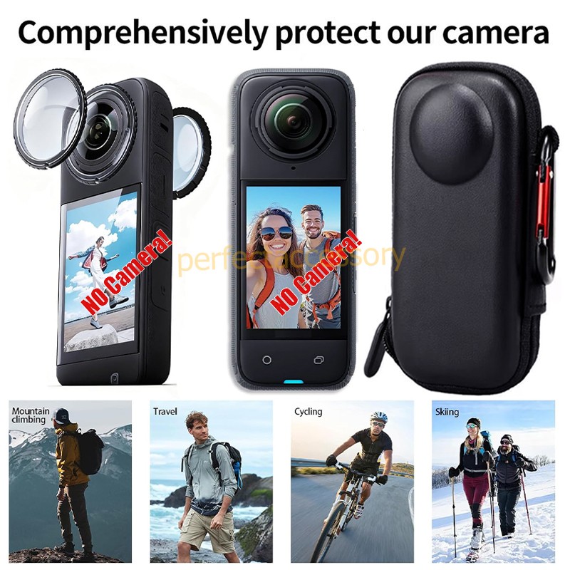 Camera Protective Cover Accessories Kit For Insta360 X4 Screen Film Lens Guard