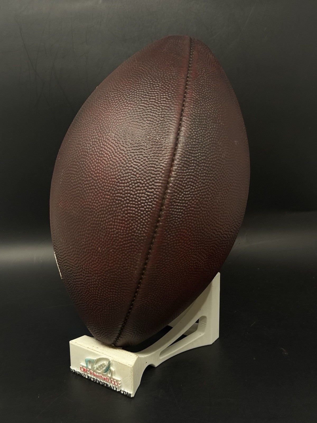 Wilson GST Full-Size Red Football Game Prepped Mudded Conditioned Tacked NEW