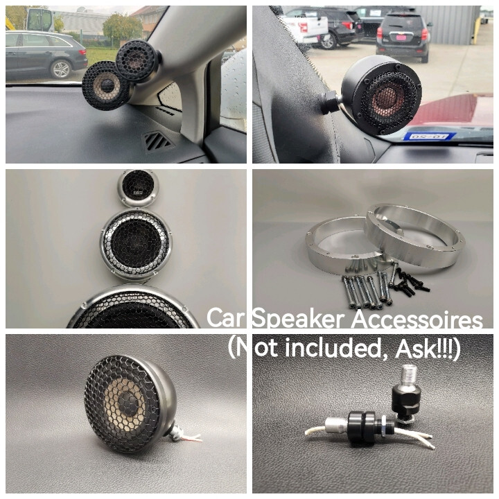 Hertz MPK163.3, Mille Pro, New 3 Way Car Speakers System .