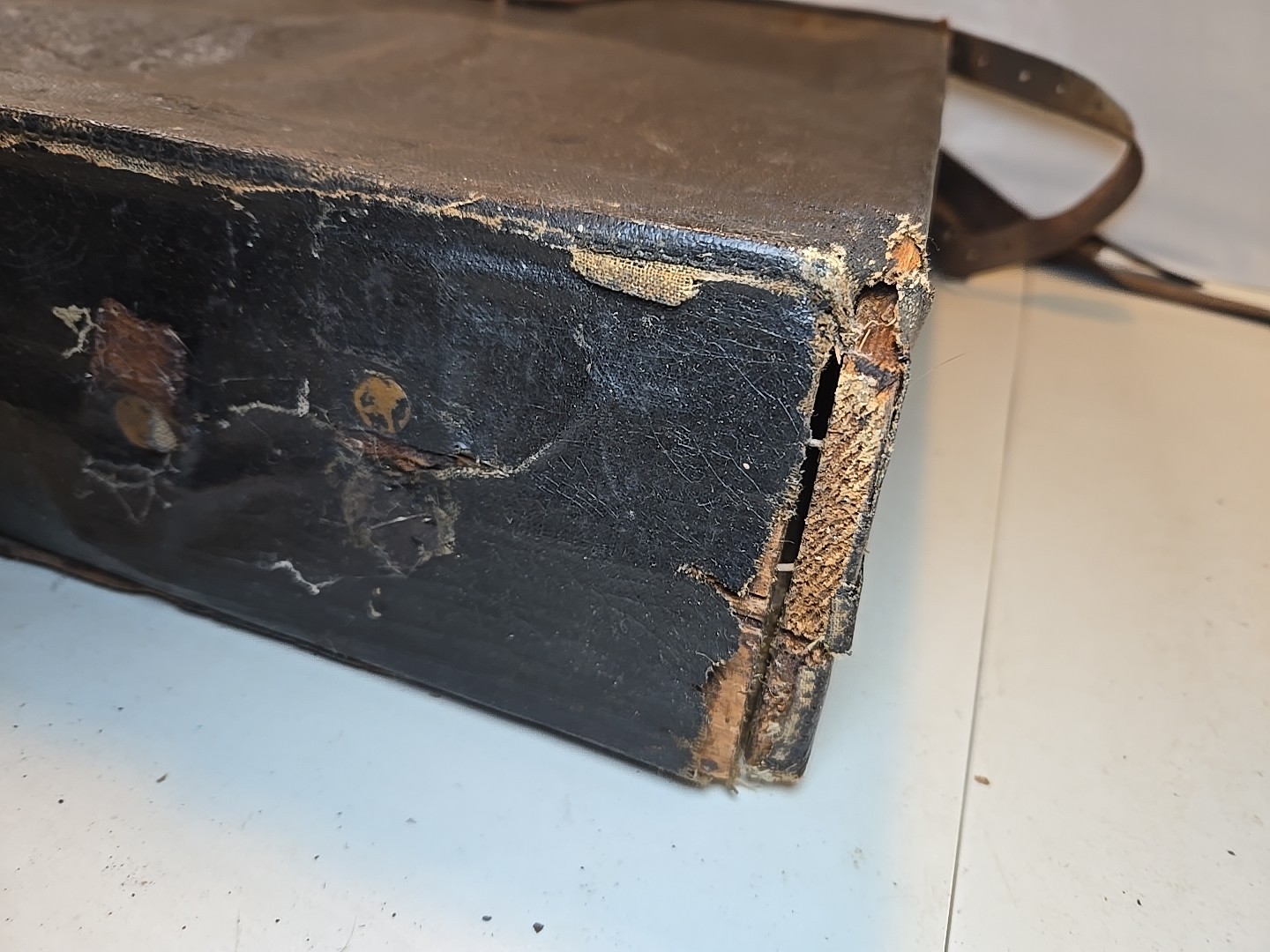 Civil War to Indian Wars Oil Cloth Box Haversack Backpack