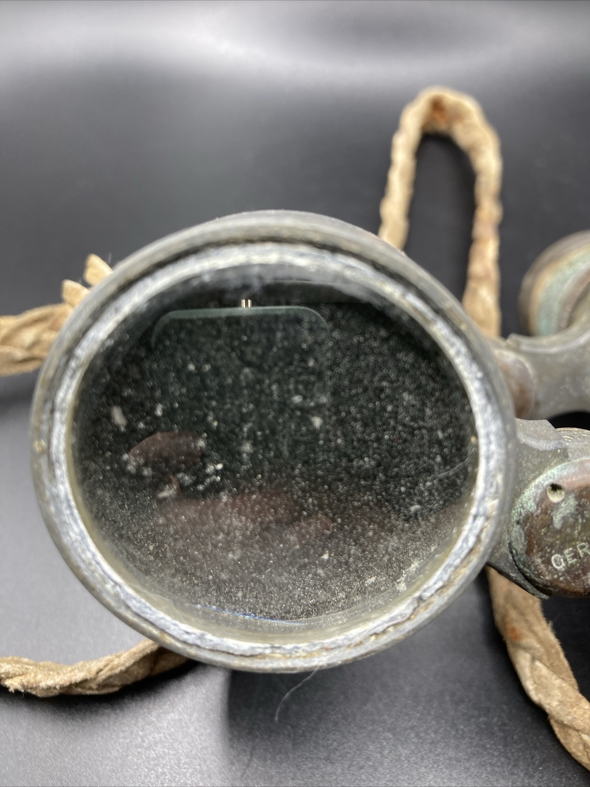 WWI WW2 German Heer Army Wehrmacht Brass Binoculars Battlefield Relic