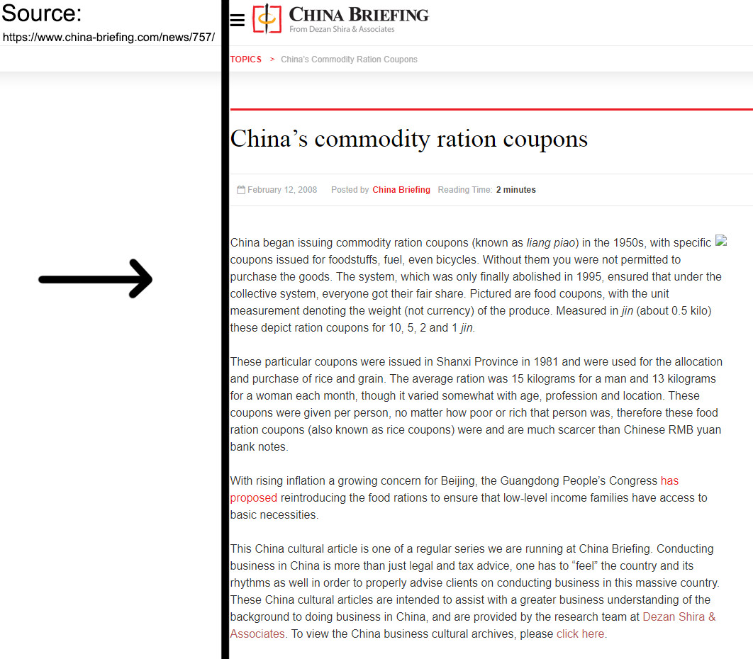 7x China Commodity Coupon CCP Mao Soviet Era CCCP USSR Currency Banknote Yuan