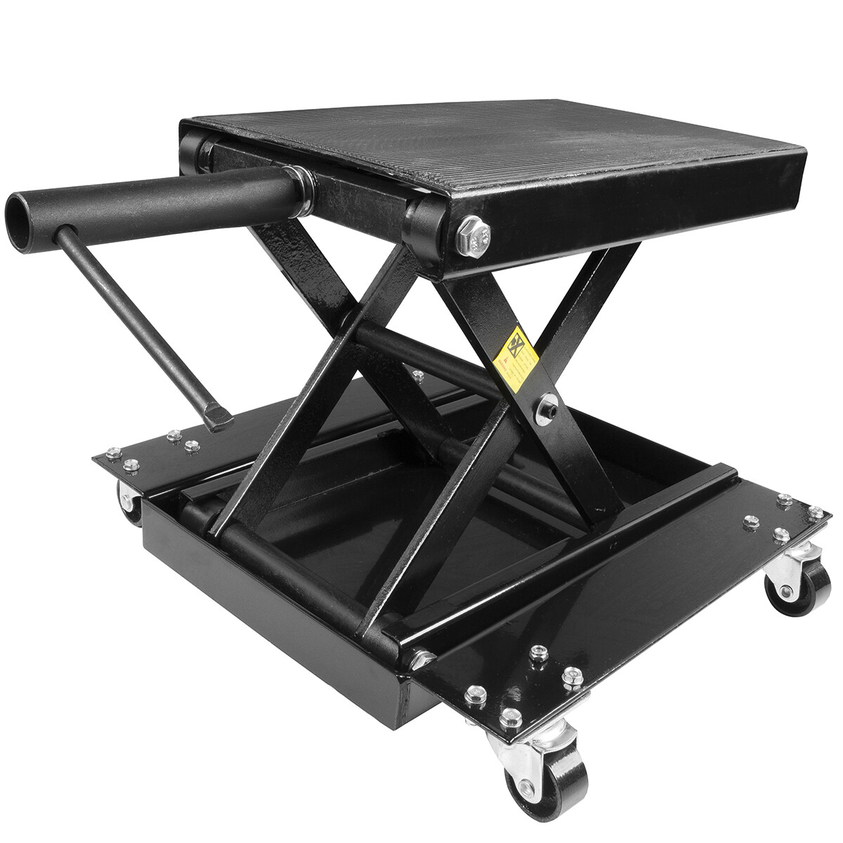 Stark USA Portable Scissor Jack Bike Motorcycle Center Lift Hoist Wheel Stand