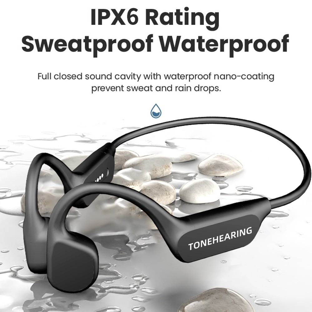 Specially designed noise reducing bone conduction hearing aids for the elderly