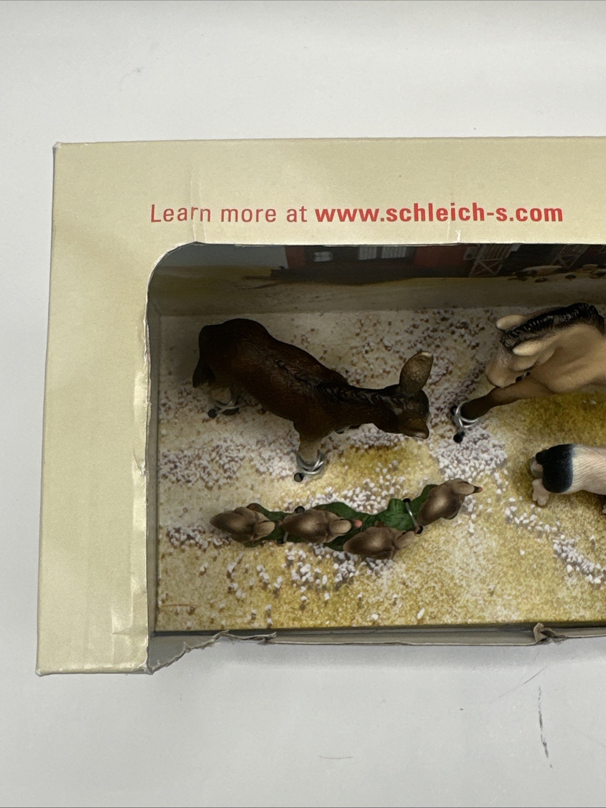 Schleich Scenery Pack Farm Animals With Booklet #41227 NIB