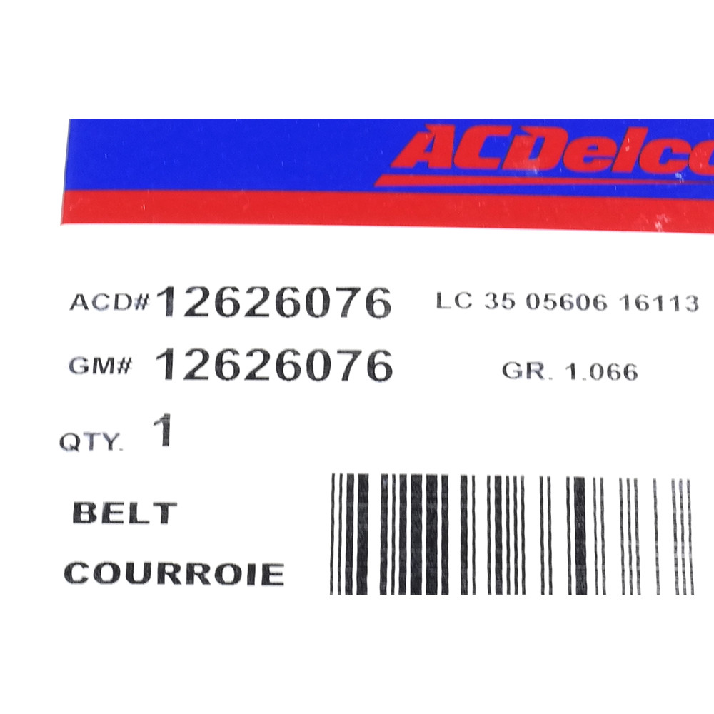 OEM NEW Serpentine Drive Fan Belt 5.3L 6.2L 2014-2020 Chevrolet GMC 12626076