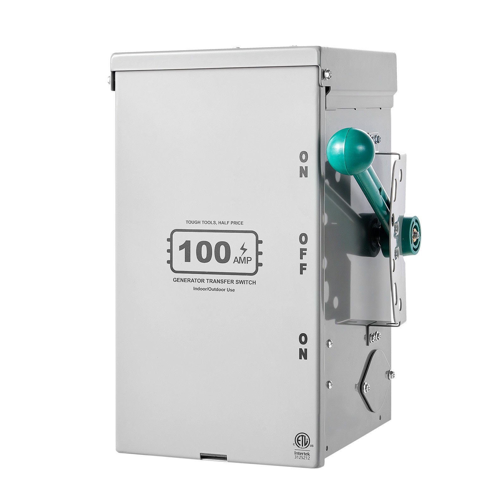 100A Generator Transfer Switch 24000W Manual Transfer Switch 120/240V