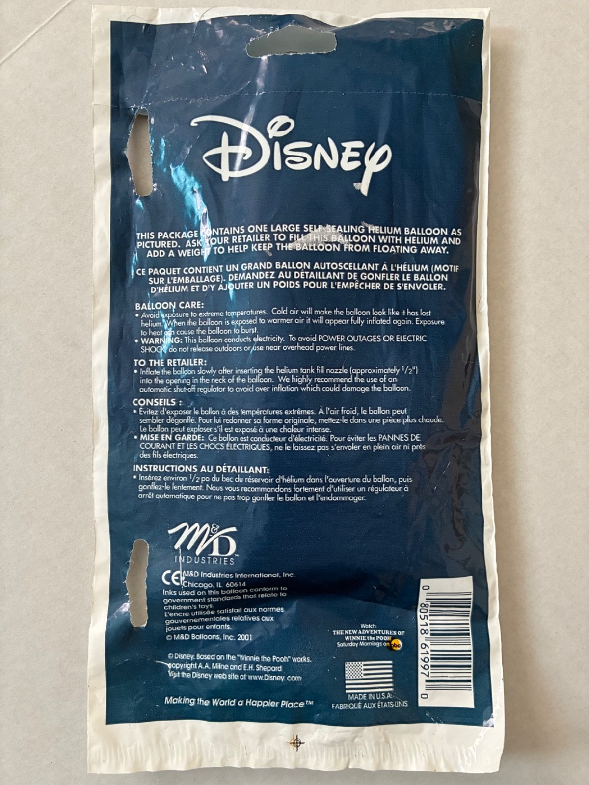 M&D Industries Disney Eeyore Jumbo Balloon Winnie The Pooh Party Gift Decoration