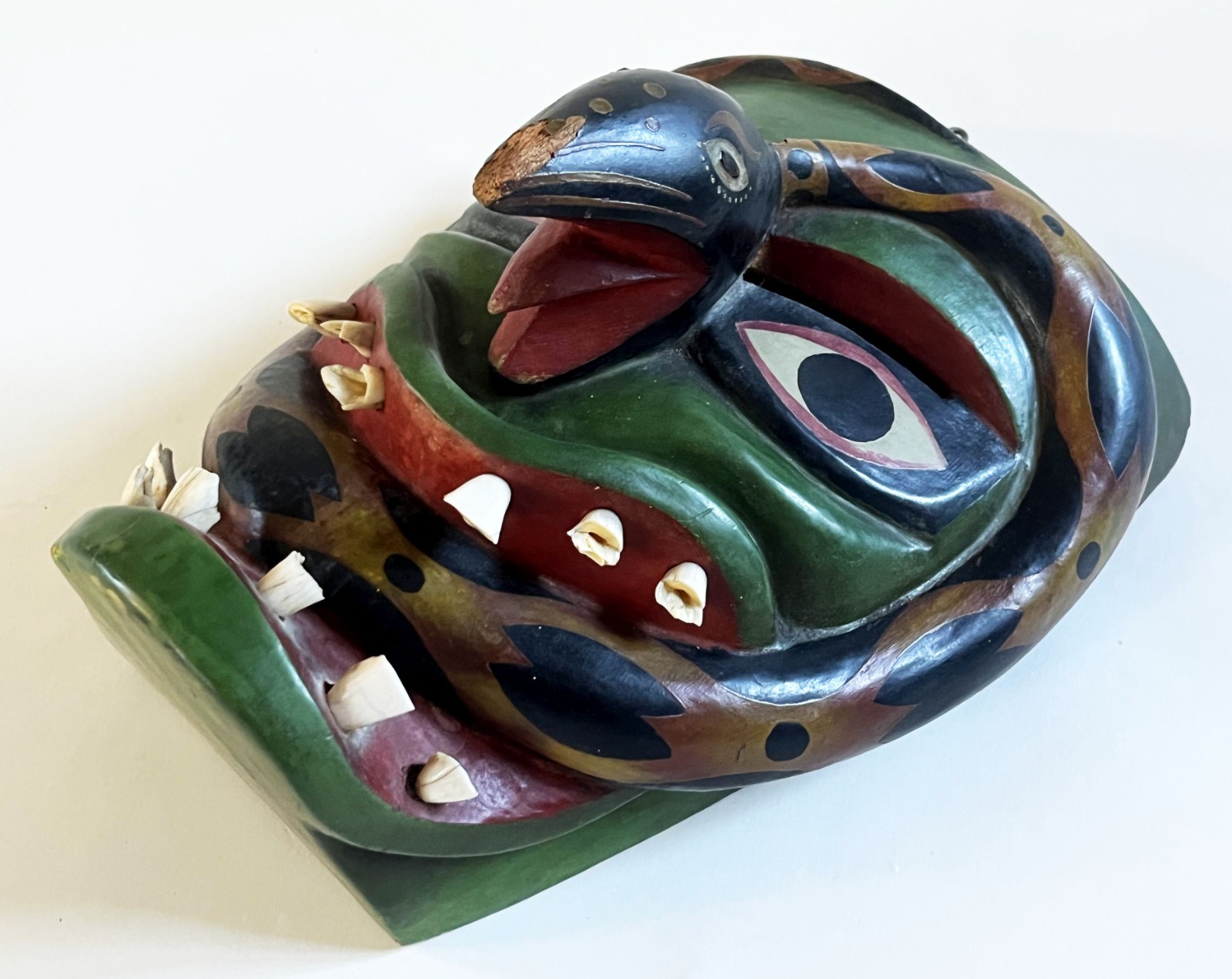 VICTORIANO SALGADO URUAPAN MICHOACAN XL 11" FECUNDIDAD FERTILITY WOOD MAQUE MASK