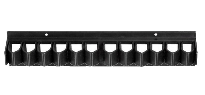 Horse Whip/Crop Holder, Wall Mounted Whip Rack Black PVC New Eddy's Tack