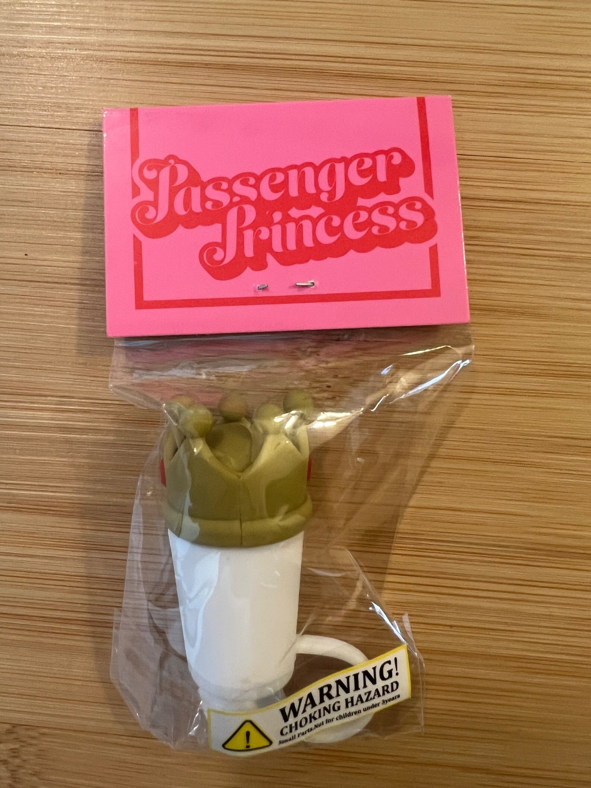 DUTCH Bros PASSENGER PRINCESS Straw Topper NOVEMBER 2024 NEW FREE SHIPPING