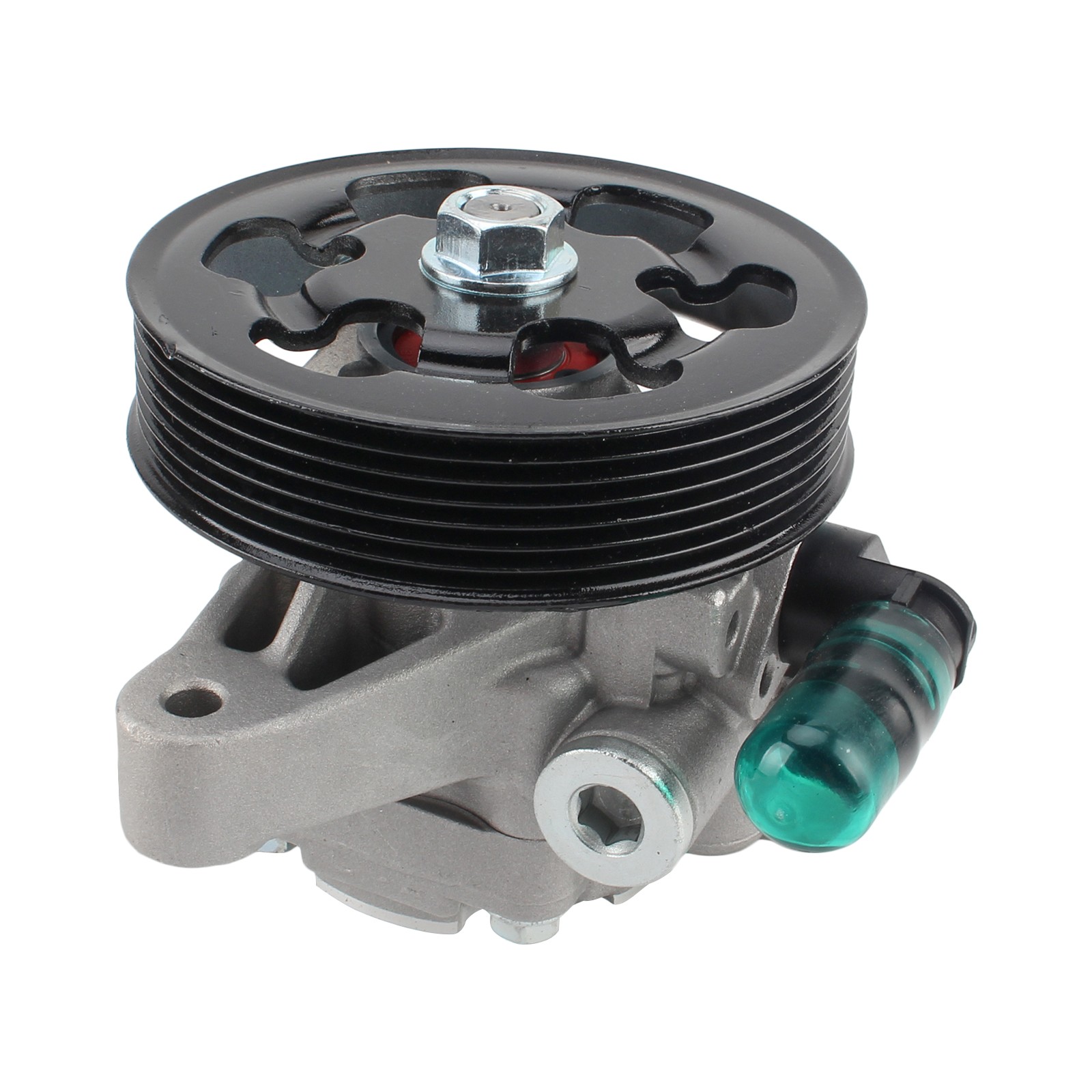 Power Steering Pump with Pulley For 2003 2004 2005 2006 2007 Honda Accord 2.4L