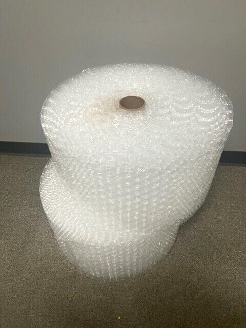 Bubble Cushioning Wrap 1/2" 250 ft² x 12'' Perforated Every 12" LARGE BUBBLE