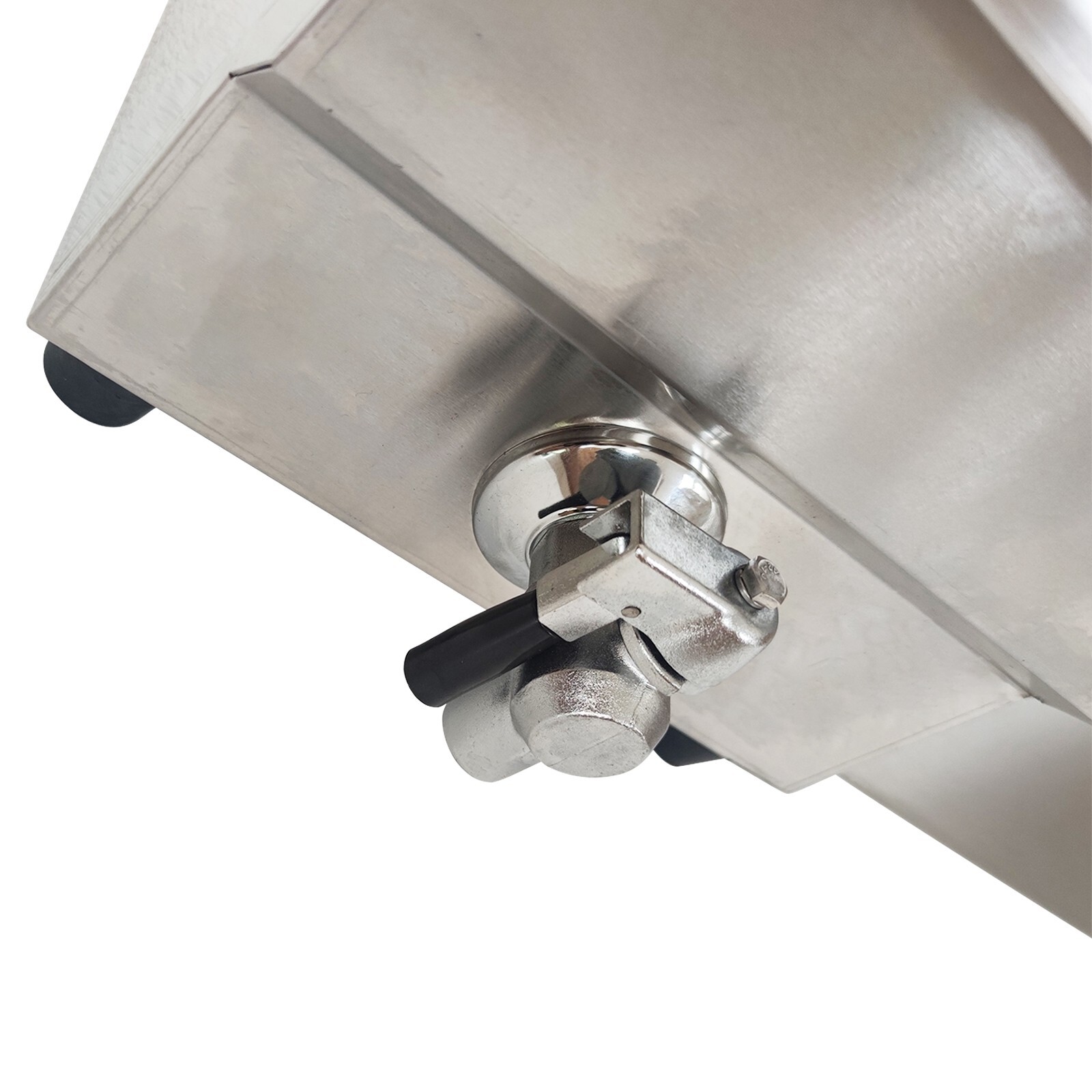 110V Commercial Single Cylinder Electric Deep Fryer 10L with Oil Nozzle 10L