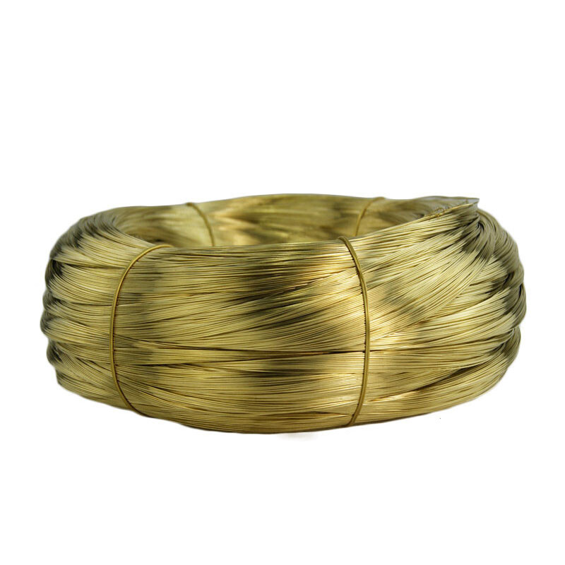 Brass Round Wire Bare Unplated Ø0.3mm -Ø5mm Diameter Jewelry Making / Wire Craft