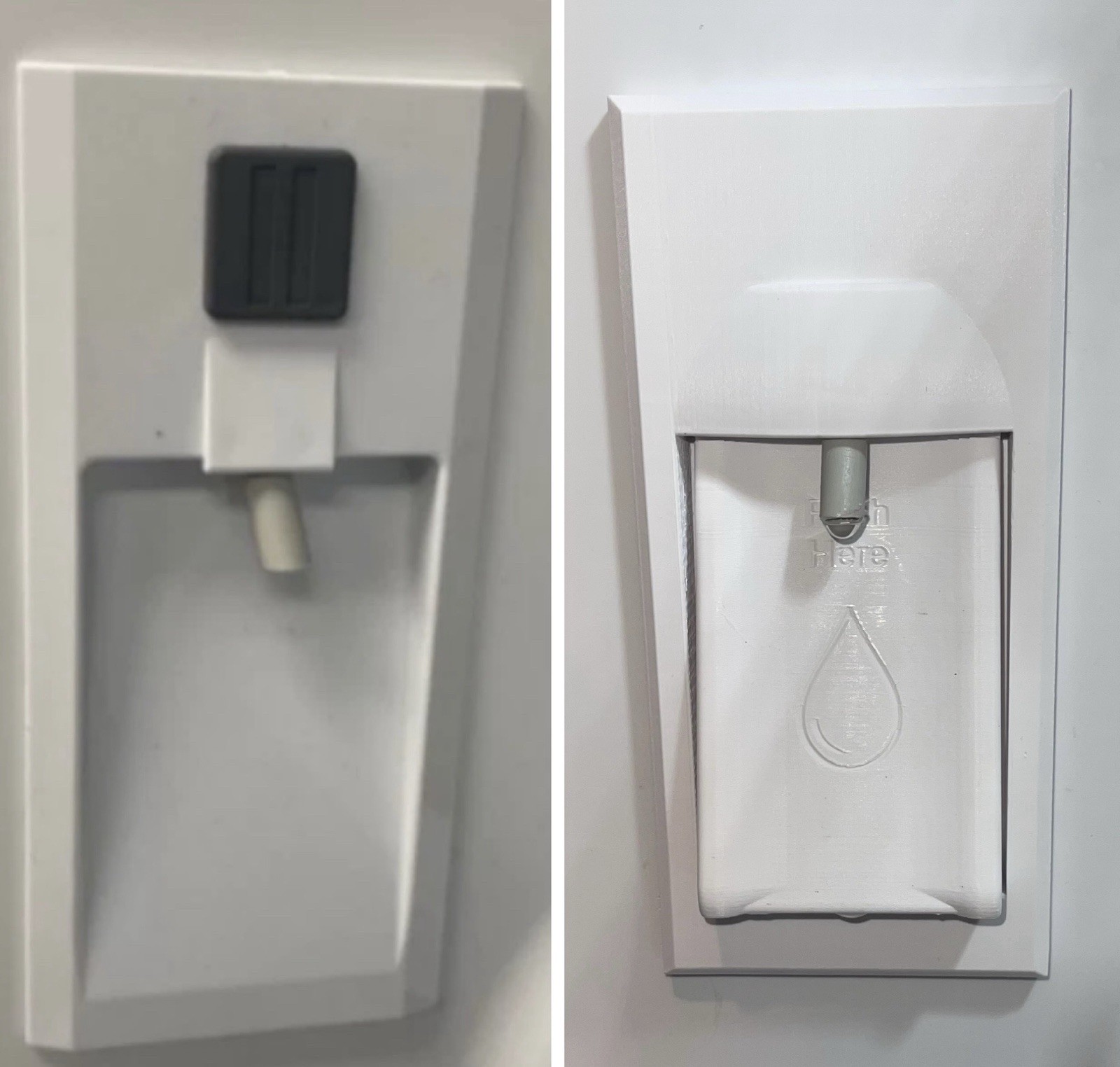 GE Fridge Water Dispenser Lever Upgrade